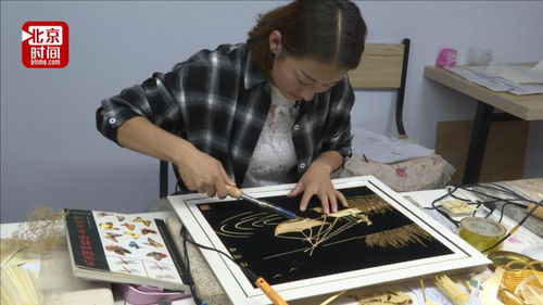 麥秸畫出新天地 90后女孩巧手變廢為寶，月入萬元